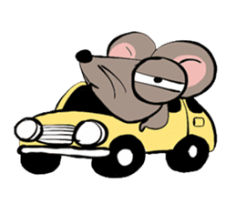 Noo rat rat' sticker #6915328