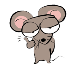 Noo rat rat' sticker #6915329