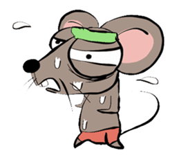 Noo rat rat' sticker #6915331