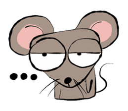 Noo rat rat' sticker #6915332