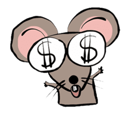 Noo rat rat' sticker #6915335