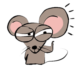 Noo rat rat' sticker #6915336