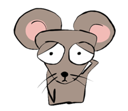Noo rat rat' sticker #6915339
