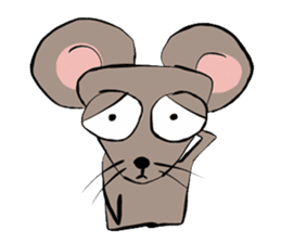 Noo rat rat' sticker #6915339