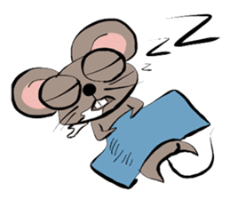 Noo rat rat' sticker #6915344