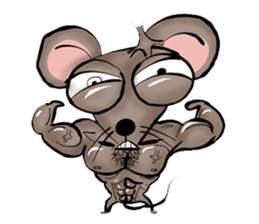 Noo rat rat' sticker #6915345