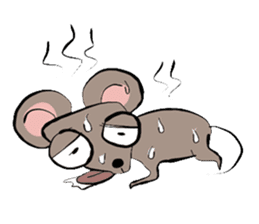 Noo rat rat' sticker #6915346
