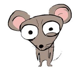 Noo rat rat' sticker #6915350