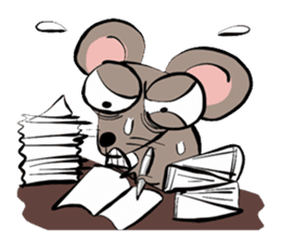 Noo rat rat' sticker #6915351