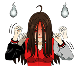 Zandy Zine : heha sticker #6915400