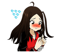 Zandy Zine : heha sticker #6915401