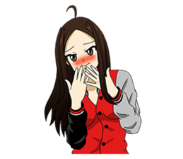 Zandy Zine : heha sticker #6915403