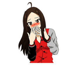 Zandy Zine : heha sticker #6915403