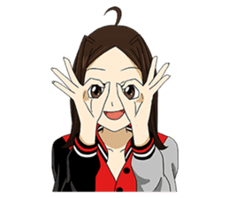 Zandy Zine : heha sticker #6915420