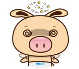Pig Bunny Baby(Everyday life) sticker #6915480