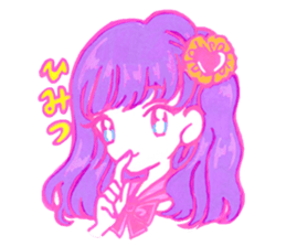 Kawaii girl Sticker sticker #6916102