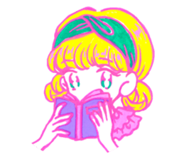 Kawaii girl Sticker sticker #6916110