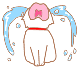 White Cat Chiroru sticker #6916167