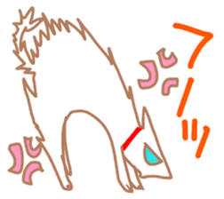 White Cat Chiroru sticker #6916172