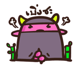 Little Pink cow sticker #6916357