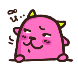 Little Pink cow sticker #6916362