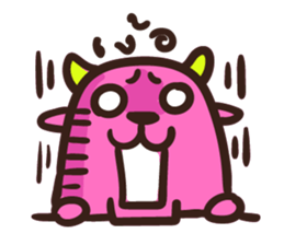 Little Pink cow sticker #6916364