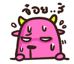 Little Pink cow sticker #6916368