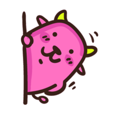 Little Pink cow sticker #6916388