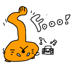 Stand Alone Cat Pommy sticker #6917036