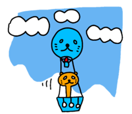 Stand Alone Cat Pommy sticker #6917045