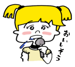 Tails are cute girl!! sticker #6917204