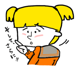 Tails are cute girl!! sticker #6917210