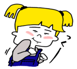 Tails are cute girl!! sticker #6917212