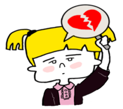 Tails are cute girl!! sticker #6917216