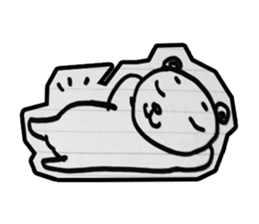 doodle bear sticker #6917369