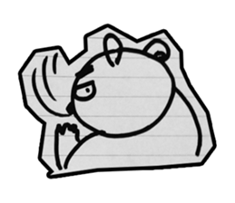 doodle bear sticker #6917374