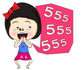 Straw Girl sticker #6917878