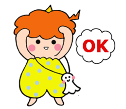 Thunder gorotchi english sticker #6917954