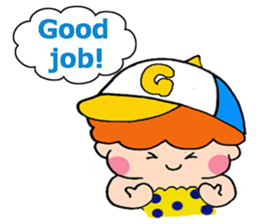 Thunder gorotchi english sticker #6917957