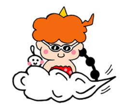 Thunder gorotchi english sticker #6917968