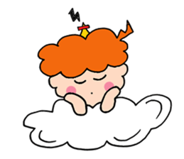 Thunder gorotchi english sticker #6917975