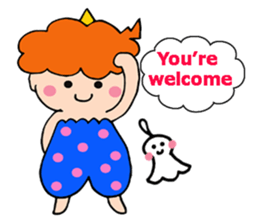 Thunder gorotchi english sticker #6917986