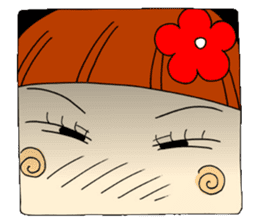 Castor bean-chan 2 sticker #6918378