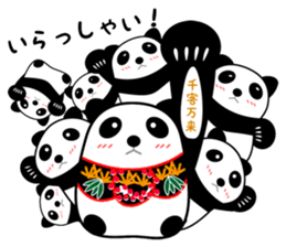 Good Luck Panda sticker #6918494