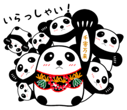 Good Luck Panda sticker #6918494