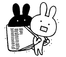 Honest rabbit sticker #6919441