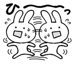 Honest rabbit sticker #6919456