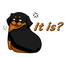 The Rottweilers. sticker #6919635