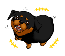 The Rottweilers. sticker #6919638