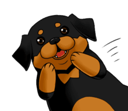 The Rottweilers. sticker #6919639